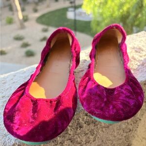 Limited Edition! Tieks by Gavrieli Women's Velvet Ballet Flats size 8
